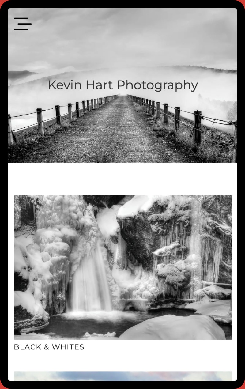 Kevin Hart Photography website phone
